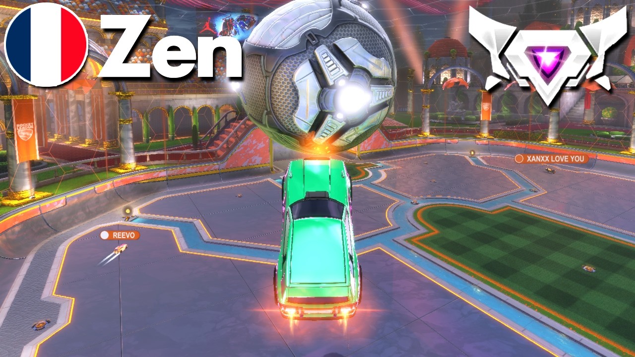ZEN Rocket League Gameplay (SSL 2v2)