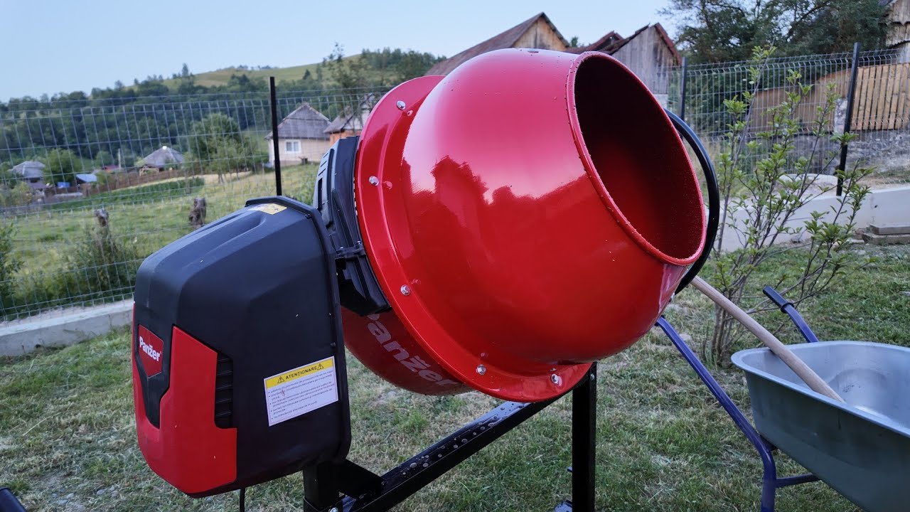 Cea mai buna din Dedeman? Betoniera Panzer de 200L. Motor 1000w Cupru 