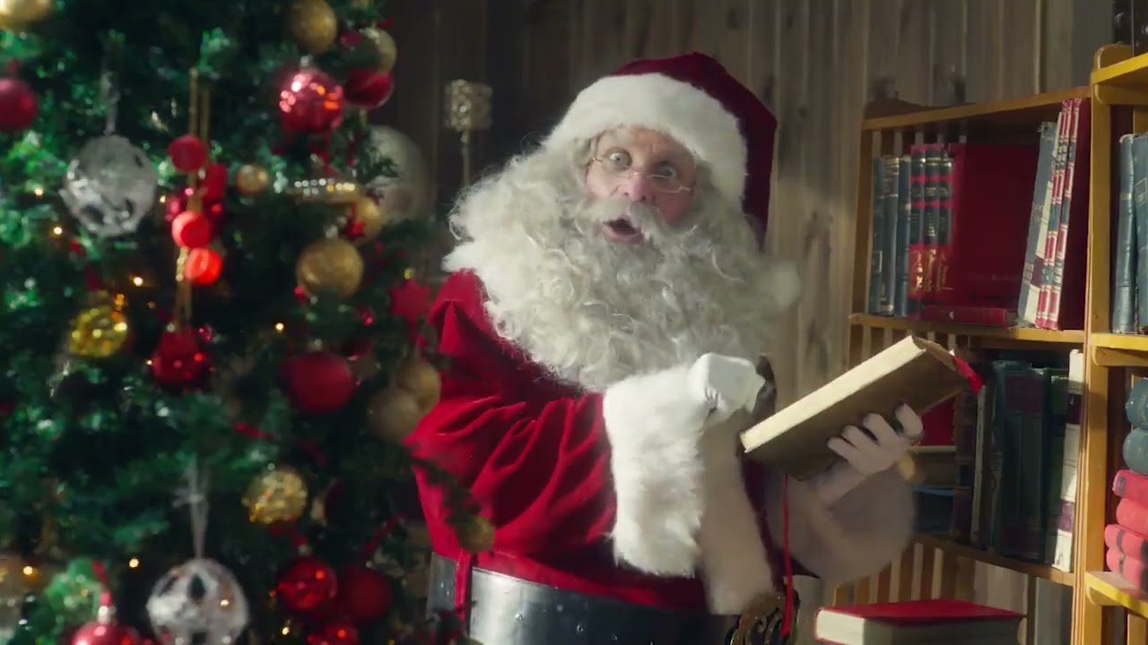 Mensagem do Papai Noel para a Alice