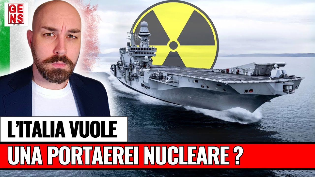 MARINA MILITARE ITALIANA VERSO PORTAEREI NUCLEARE ?  LE PAROLE DELL' AMMIRAGLIO CREDENDINO