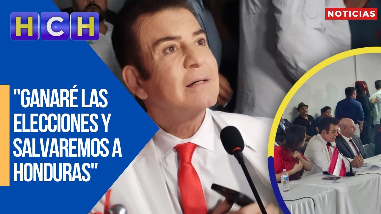 "Ganaré las elecciones y salvaremos a Honduras" | Nasralla