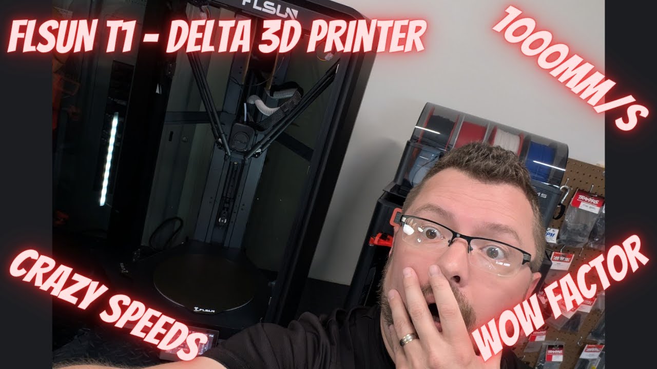 Insane 3D Printer FLSun T1 Build - 1000mm/s - Worlds Fastest