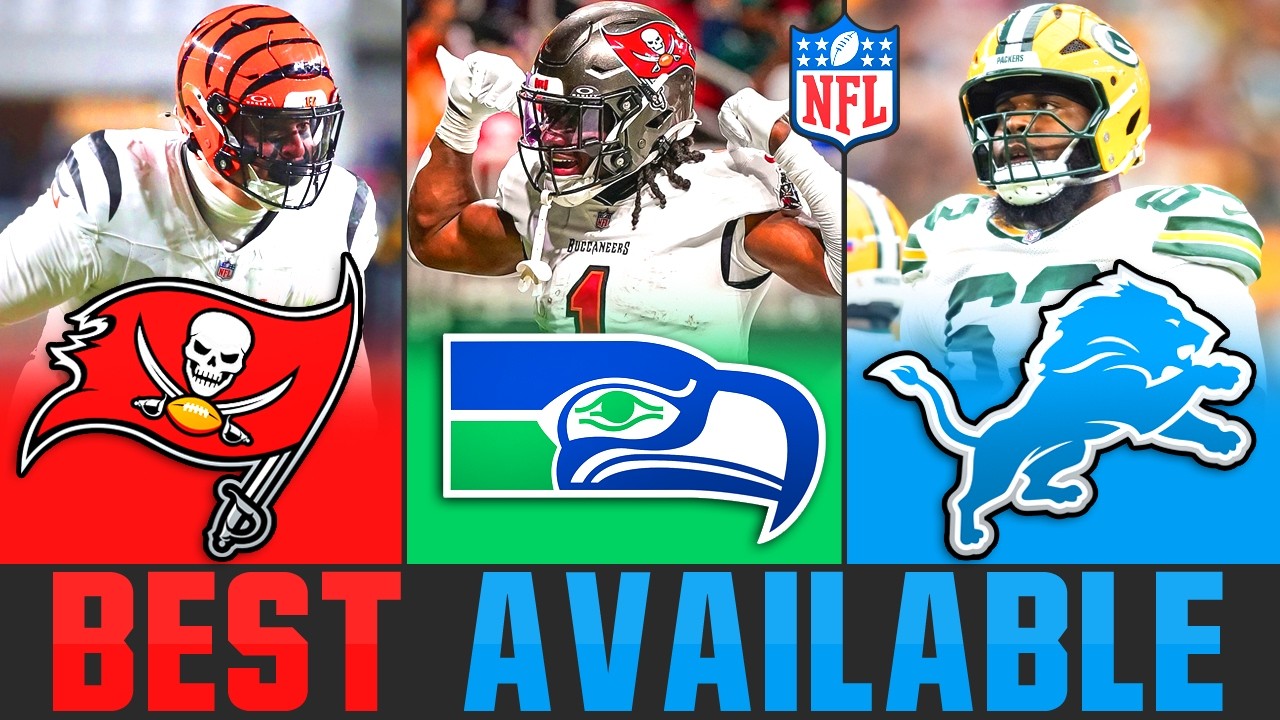 2026 NFL Free Agency BEST Available Free Agents