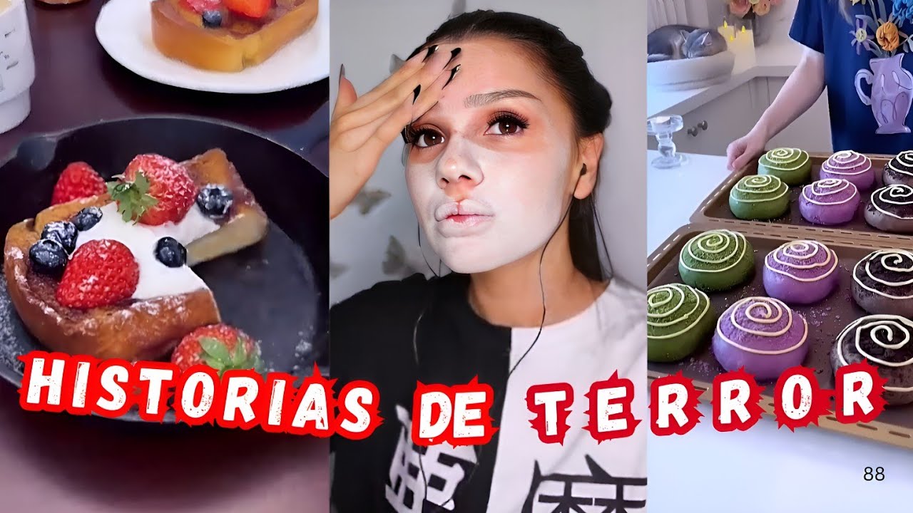💀😰más  Nuevas Historias de TERROR ENERO 🎒 🍓😰 #storytime #horror
