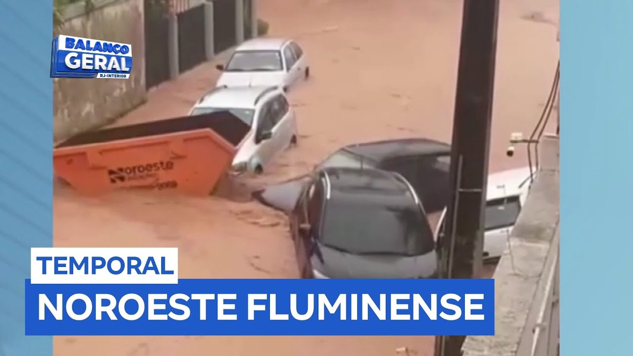 Temporal no interior do RJ causa transtornos e deixa cidade em estado crítico