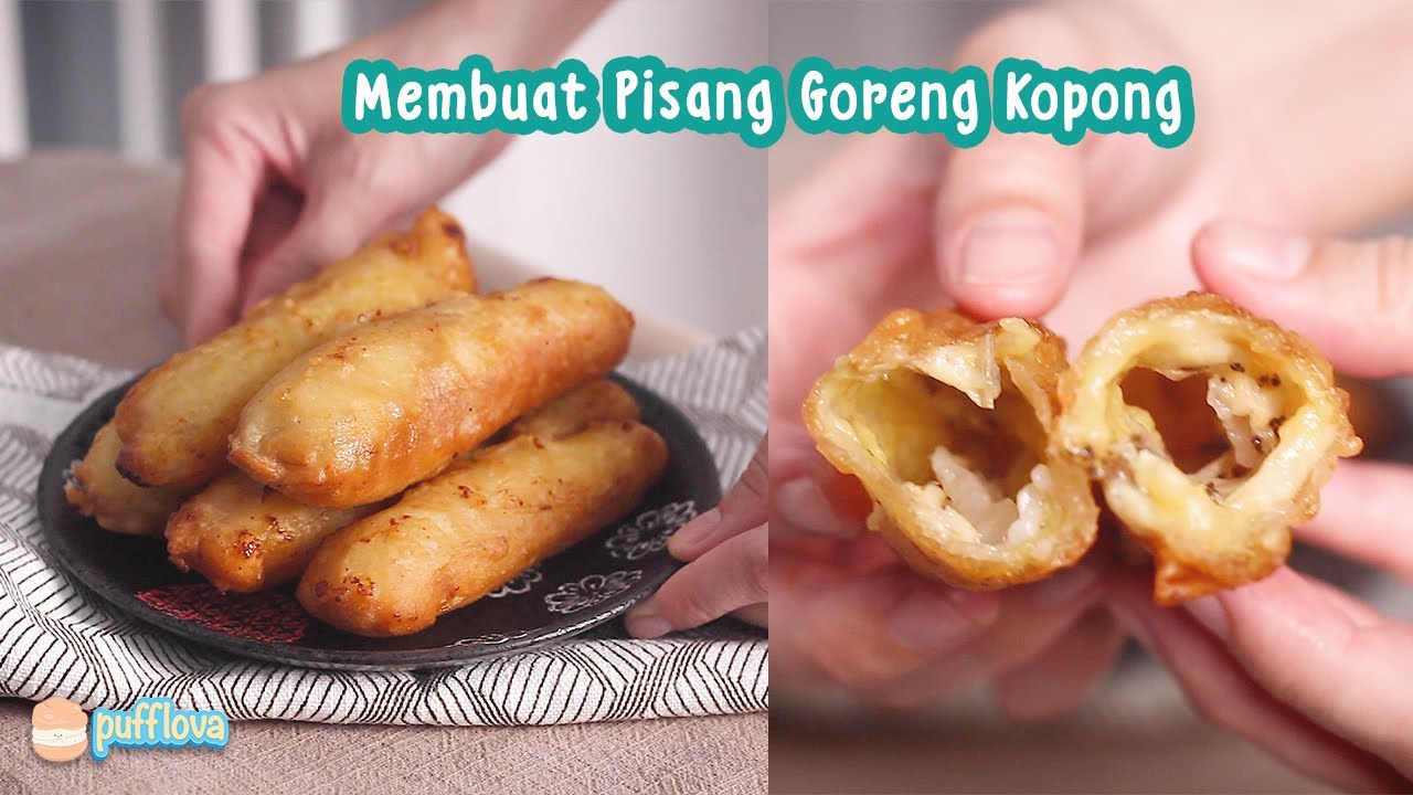 Harus Cobain! Pisang Goreng Kopong Enak Banget