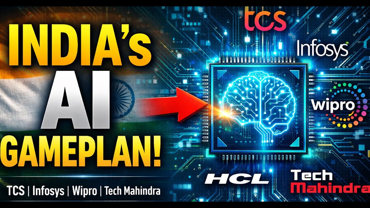 India’s AI Gameplan | How TCS, Infosys , HCL , Wipro and Tech Mahindra Are Preparing for AI