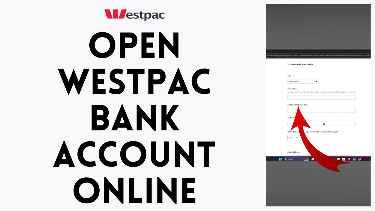 How to Open Westpac Bank Account Online (2024) | Westpac Online Bank