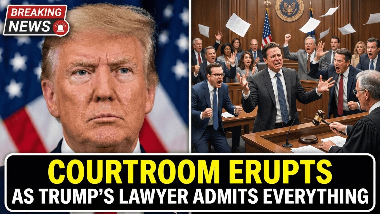 Courtroom ERUPTS as Trump’s Lawyer ADMITS EVERYTHING