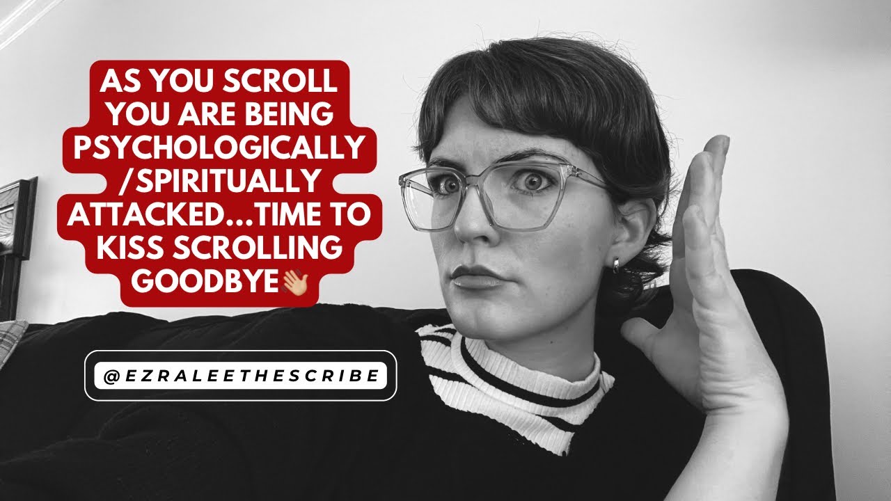 As you scroll you are being psychologically/spiritually attacked…time to kiss social media goodbye👋🏼
