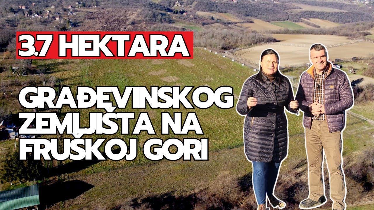 Ovakav plac na Fruskoj gori nećeš naći na drugom mestu - 3.7 hektara građevinskog zemljišta