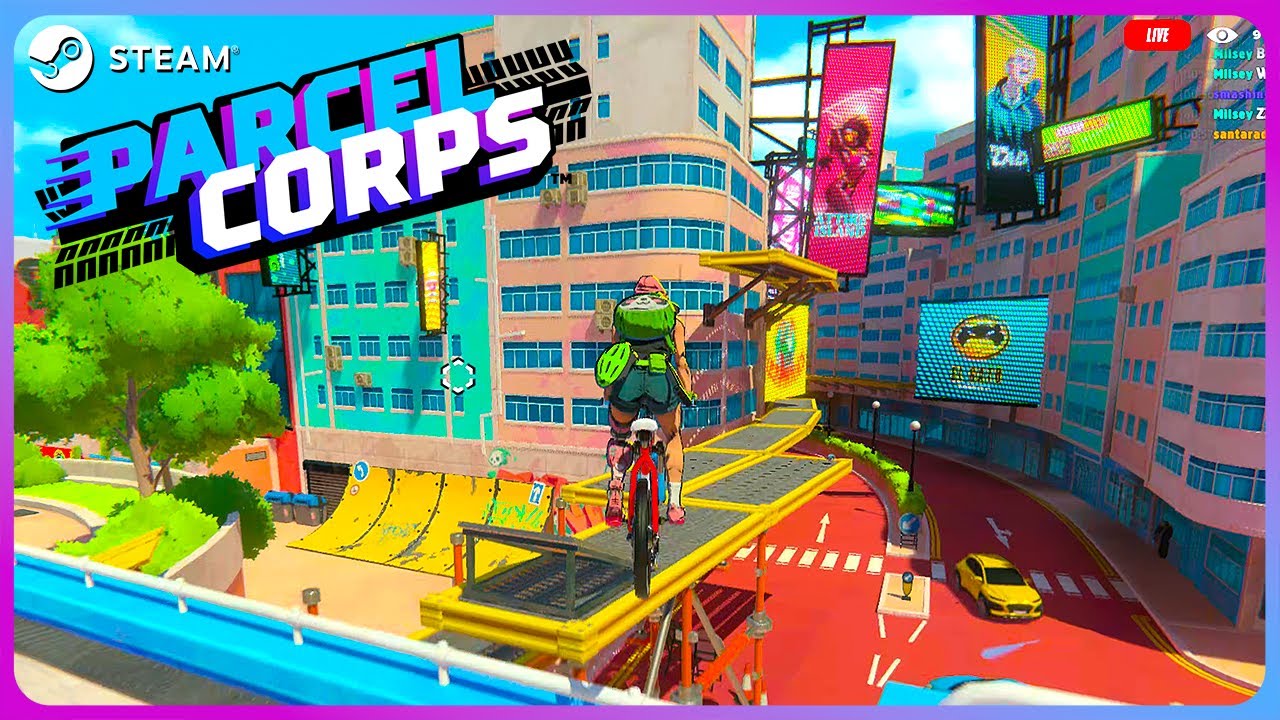 Parcel Corps - New Open World Bike Game Demo Gameplay