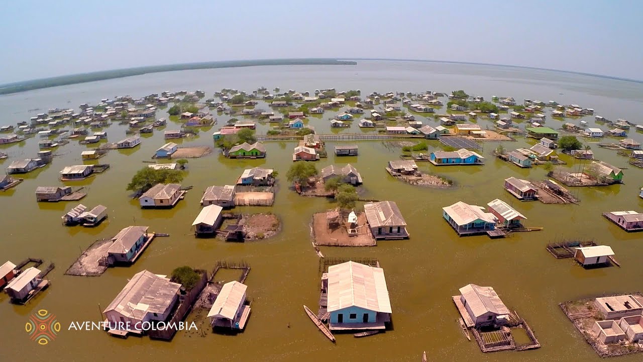 Nueva Venecia Cienaga Grande de Santa Marta, Barranquilla Costa Caribe COLOMBIA