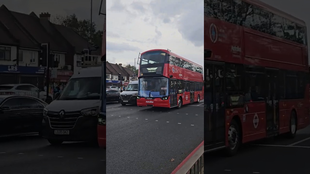 Metroline Wright Electroliner WDE3216 - Seen on Delivery on the A406