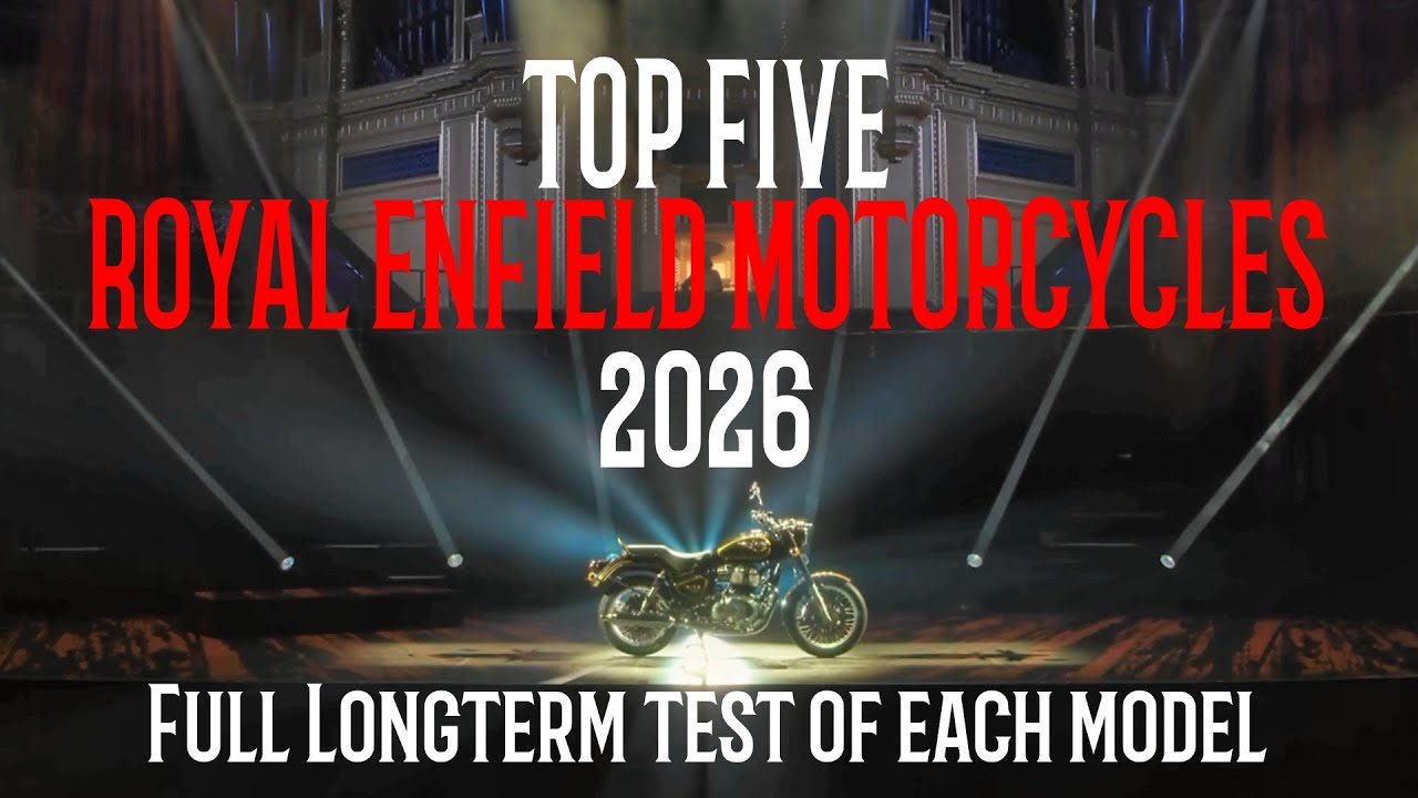 🚨 ТОП-5 ЛУЧШИХ МОТОЦИКЛОВ ROYAL ENFIELD 2026 ГОДА