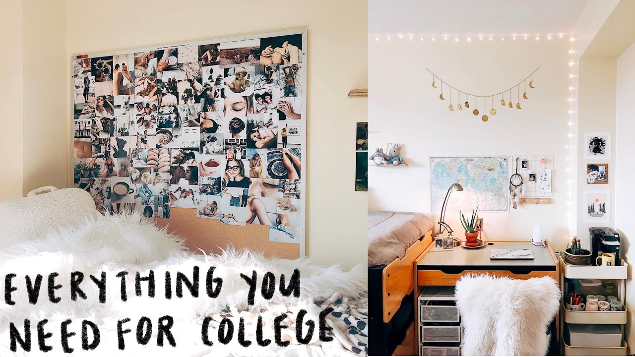 What to Bring to College Packing List // Dorm Packing List // Michigan State University