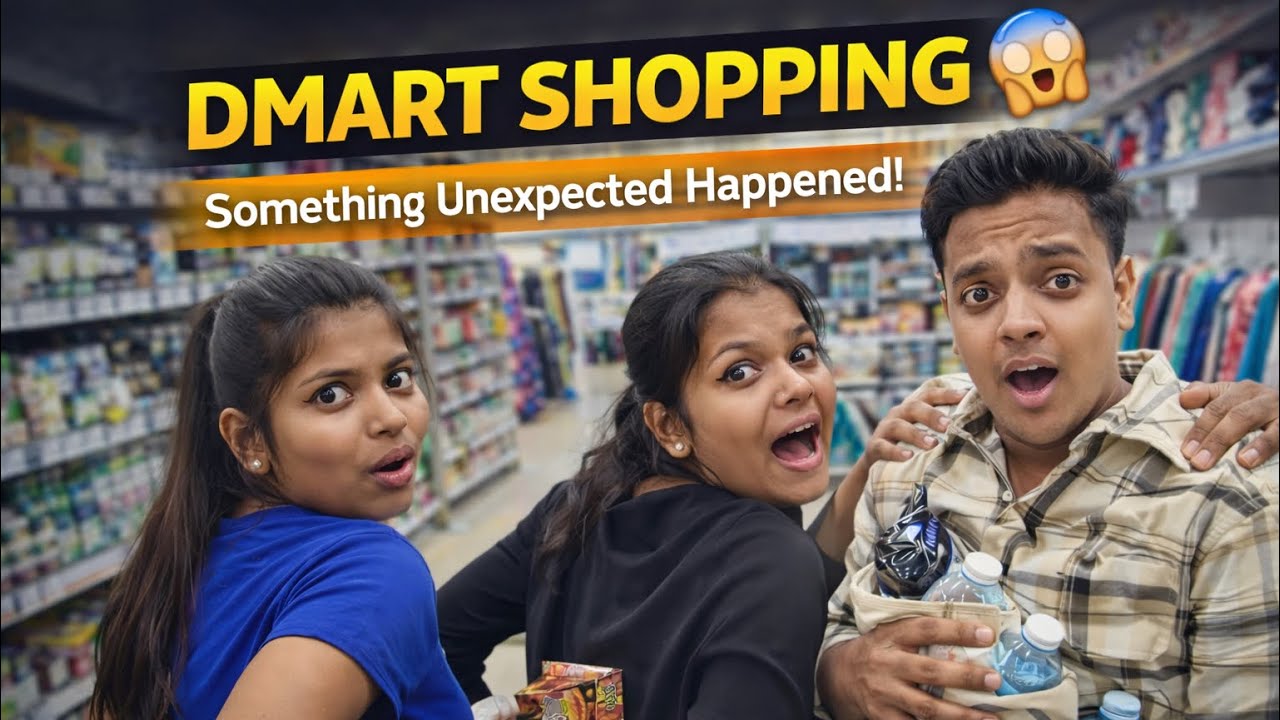 Aaj toh maja aa gya || Dmart may                                             @satyamvlogs14