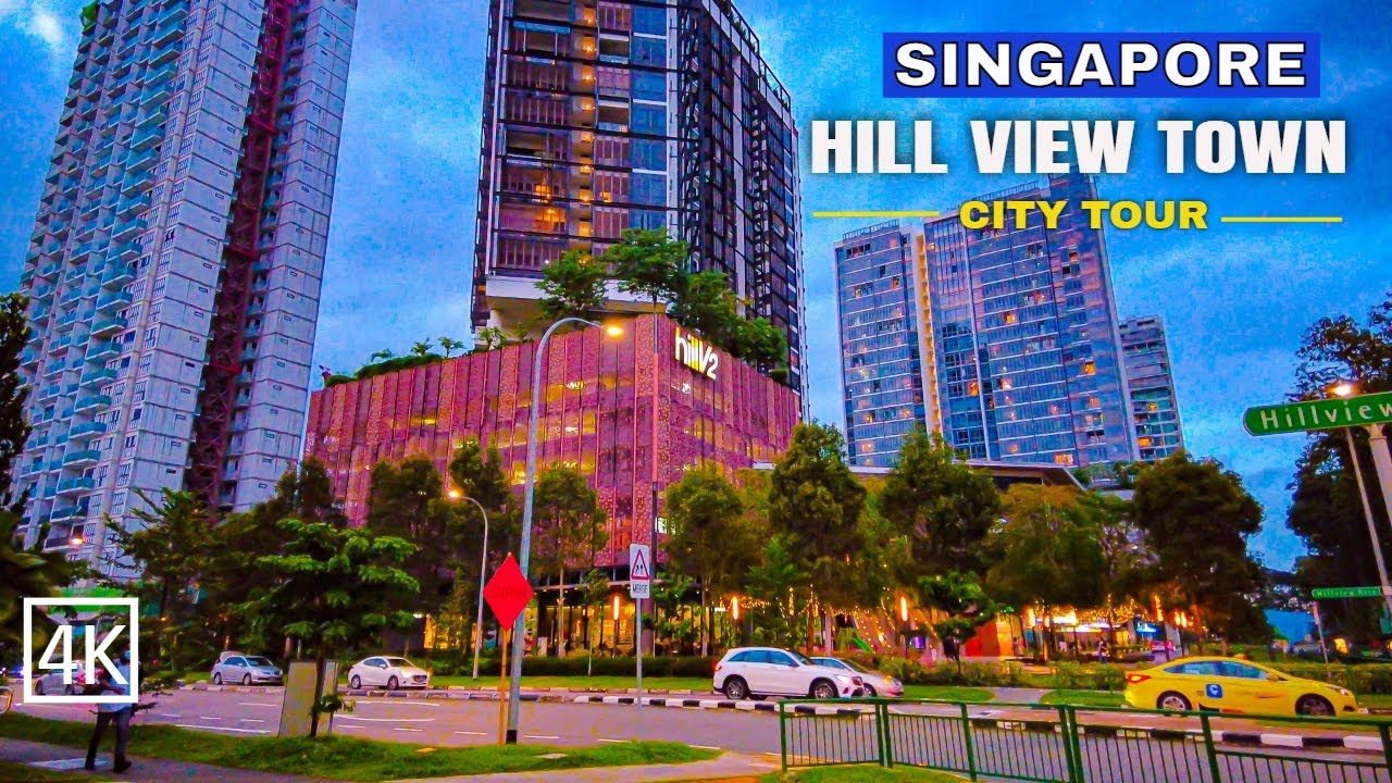 Singapore Best Neighborhoods To Live? Hill View Town | HillV2 Shopping Mall Tour