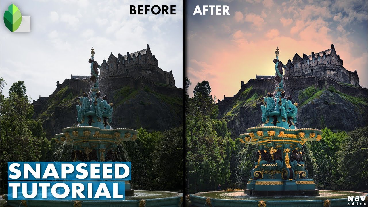 Create Captivating Images in SNAPSEED | SNAPSEED TUTORIAL | Android | iPhone
