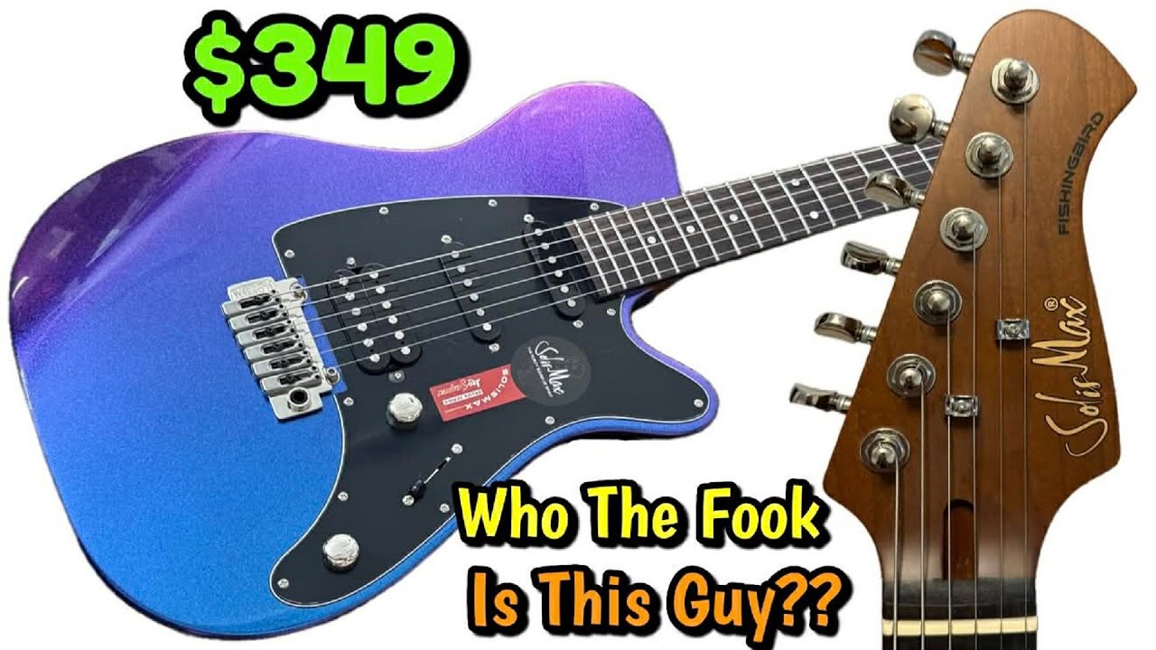 Leo Jaymz New Solis Max Guitar Is On Top Of The Guitar Food Chain Fellas! Perfect Out The Box!!