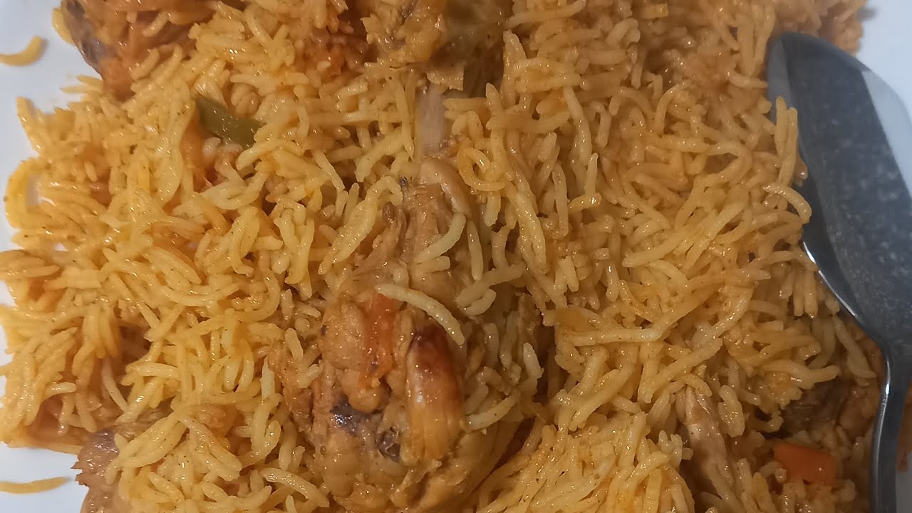 برياني گوشت مرغ (Chicken beryani)