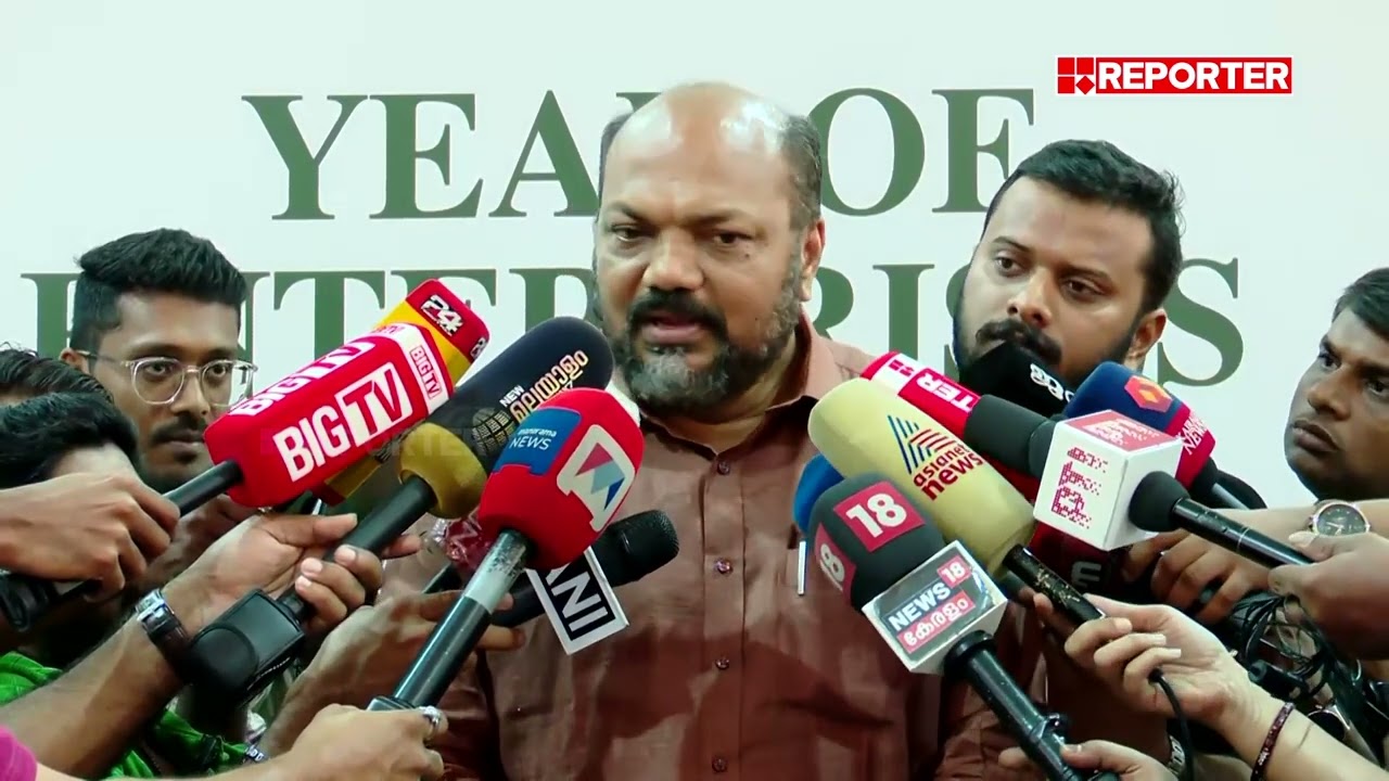 'ആരോഗ്യമന്ത്രി സ്ത്രീയാണ്, അവരുടെ വസതിയിൽ റീത്ത് വെക്കുന്നത്, ശരിയായ രീതിയല്ല'; P Rajeev