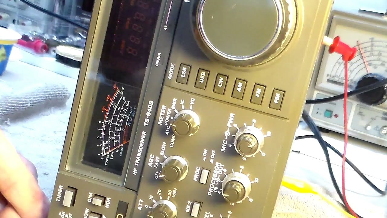 Kenwood TS 940 Meter Slam Fix