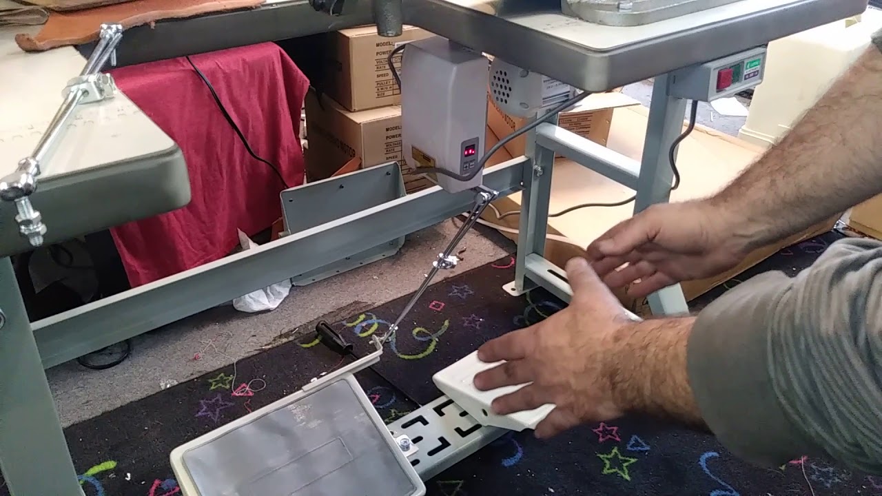 Assembly on morse smart servo motor for all industrial sewing machine