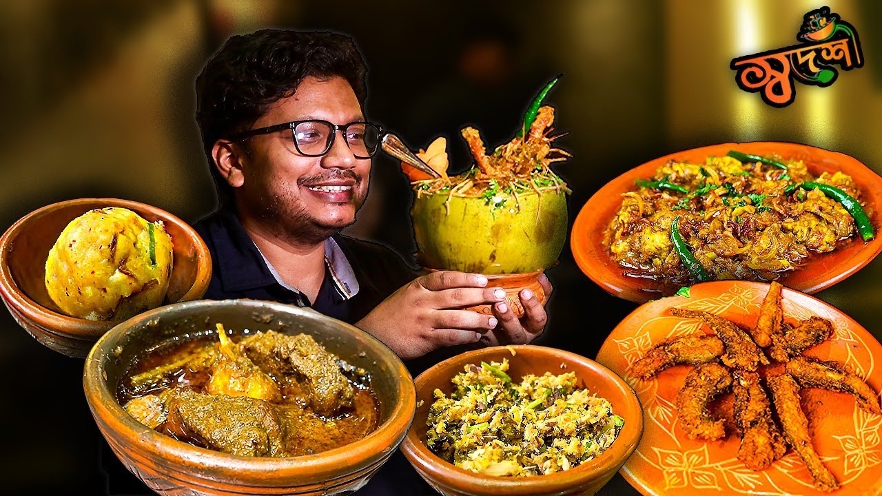 এই লইট্টা খেতে আমি বার বার যেতে রাজী! সাথে ইলিশের লেজের ভর্তা? চুঁইঝাল? khai-dai at Shodeshi স্বদেশী