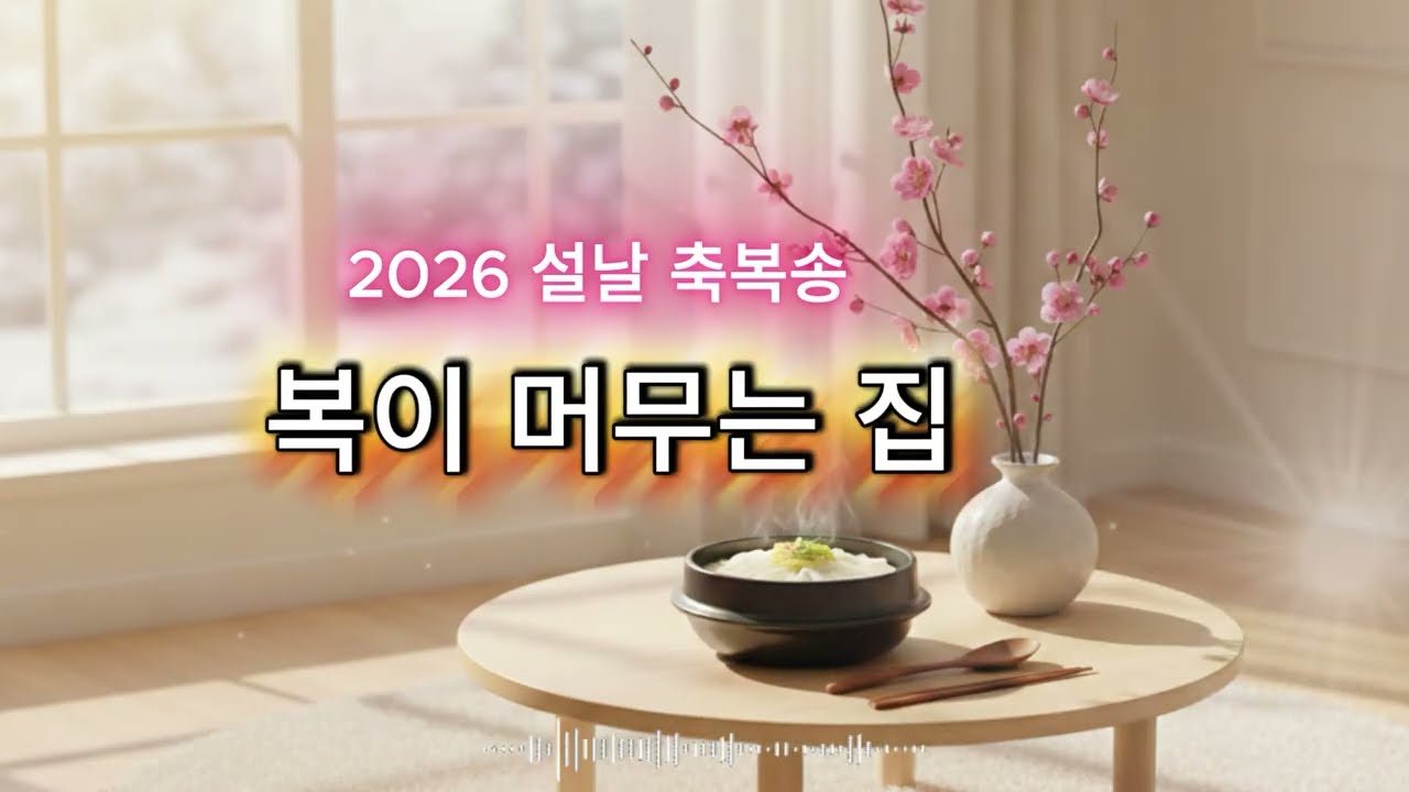 복이 머무는 집 |   2026 Lunar New Year Song 🧧 A Home Where Blessings Stay | Korean Healing Ballad