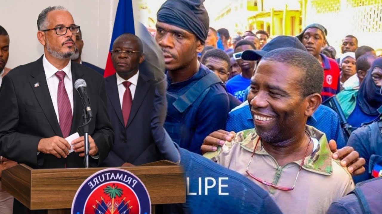 14 février Anbasad ameriken pran Guy philippe, alix didier pansel tap bon souli, Deblozay pete, PAUP