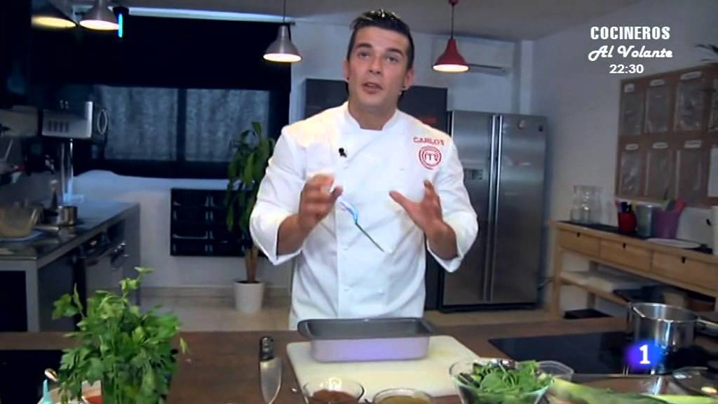 Aquí la Tierra  Carlos de Masterchef nos dedica un rico pastel de cabracho