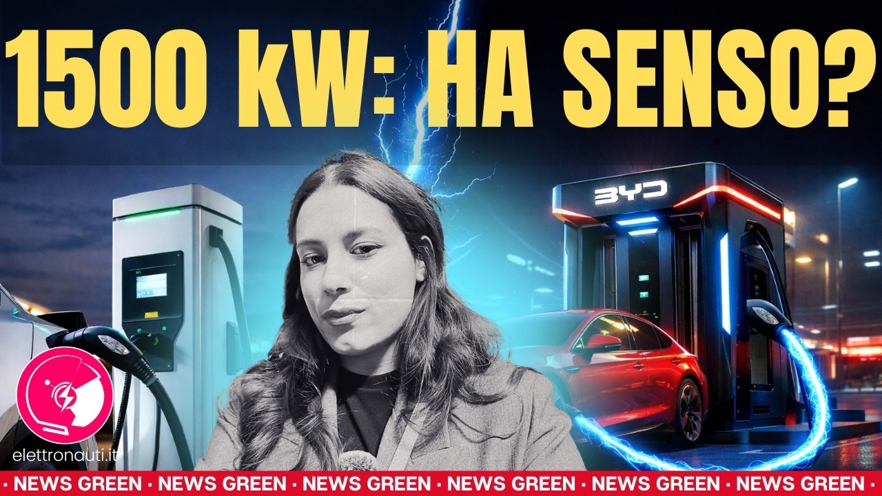 Ricarica FLASH da DA 1.500 kW di BYD: ha davvero senso?
