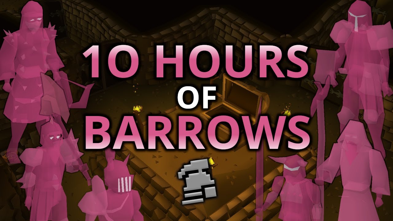 Loot From 10 Hours Of Barrows (Iron Man)