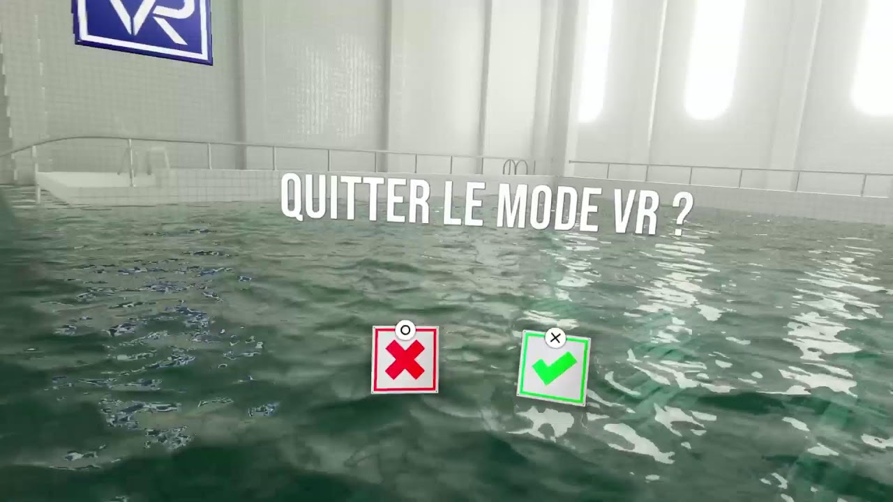 VR2 experience PS5 Pool
