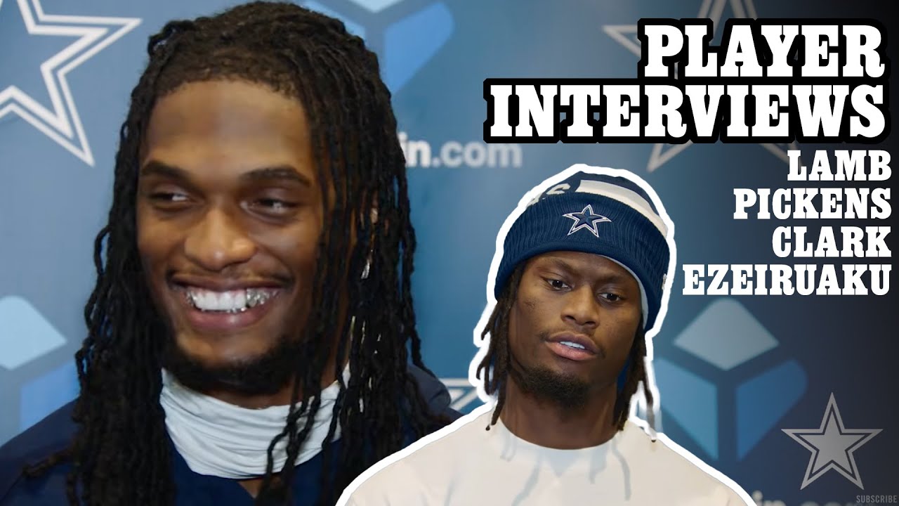 Cowboys Players Discuss Eagles Matchup | Player Interviews