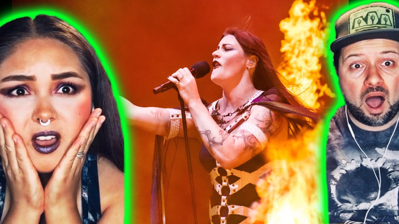 WIFE REACTS Floor Jansen FIRE Live Musician REACTION