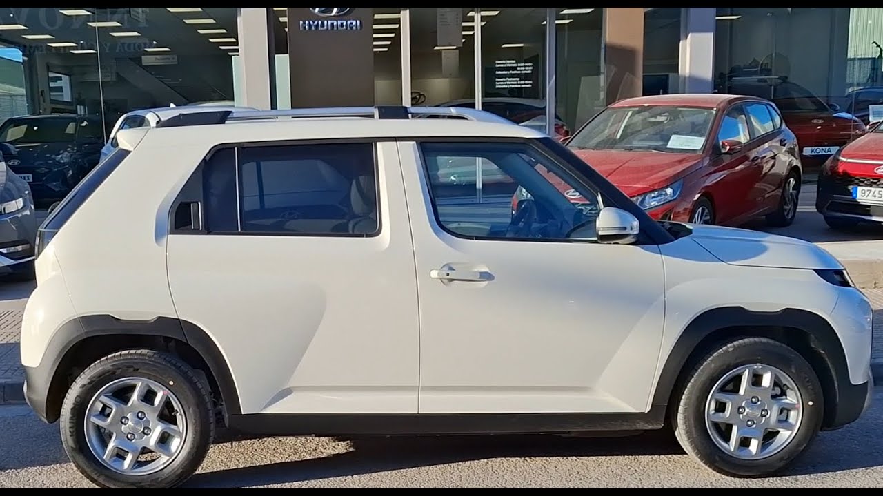 Probando en nuevo Hyundai Inster 100% eléctrico, de 50 kw 115 cv de Pitiusas Cars.