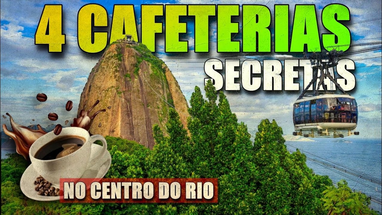 CAFETERIAS que voc&ecirc; n&atilde;o conhece no CENTRO DO RIO DE JANEIRO