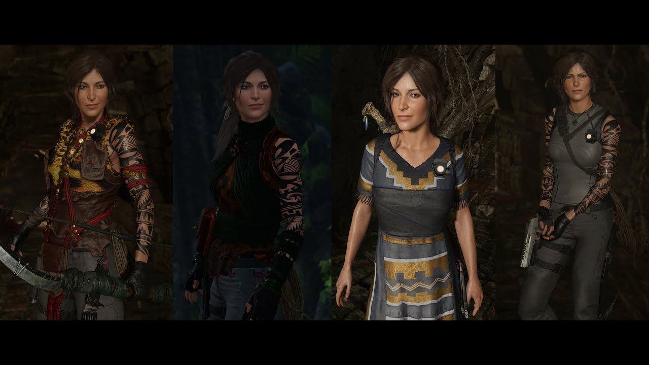 Shadow of the Tomb Raider Additional Outfits and Enhanced Versions