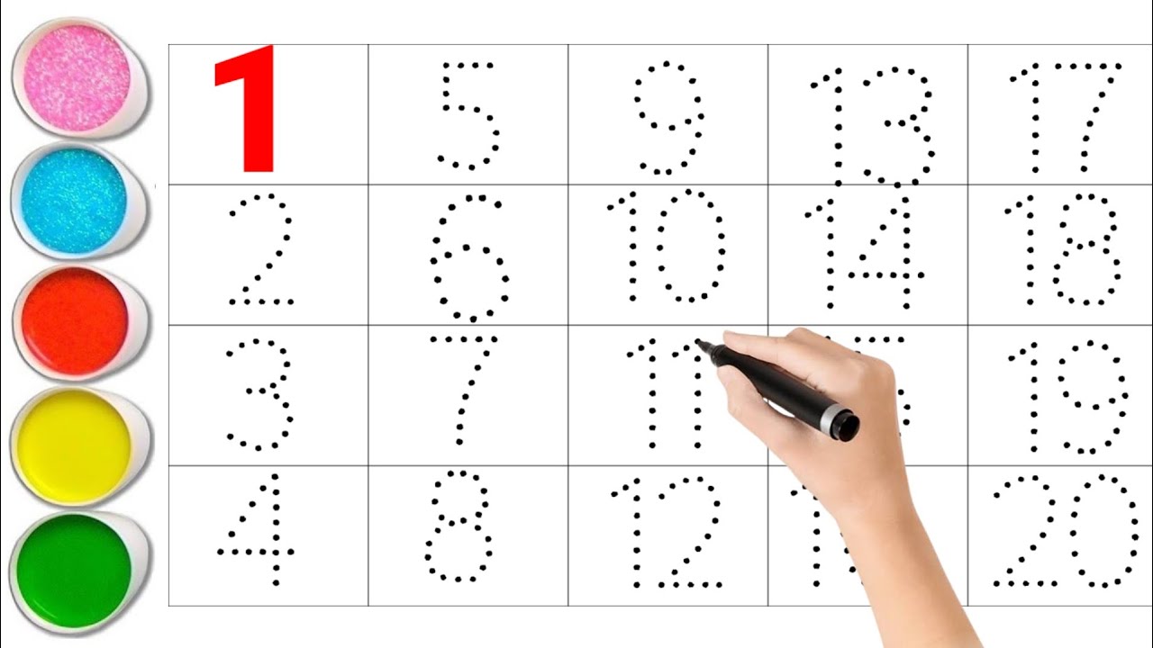 Learn to Count 1 to 20 | 123 songs | Counting 1 to 29 | Numbers for Kids, Preschool & Kindergarten