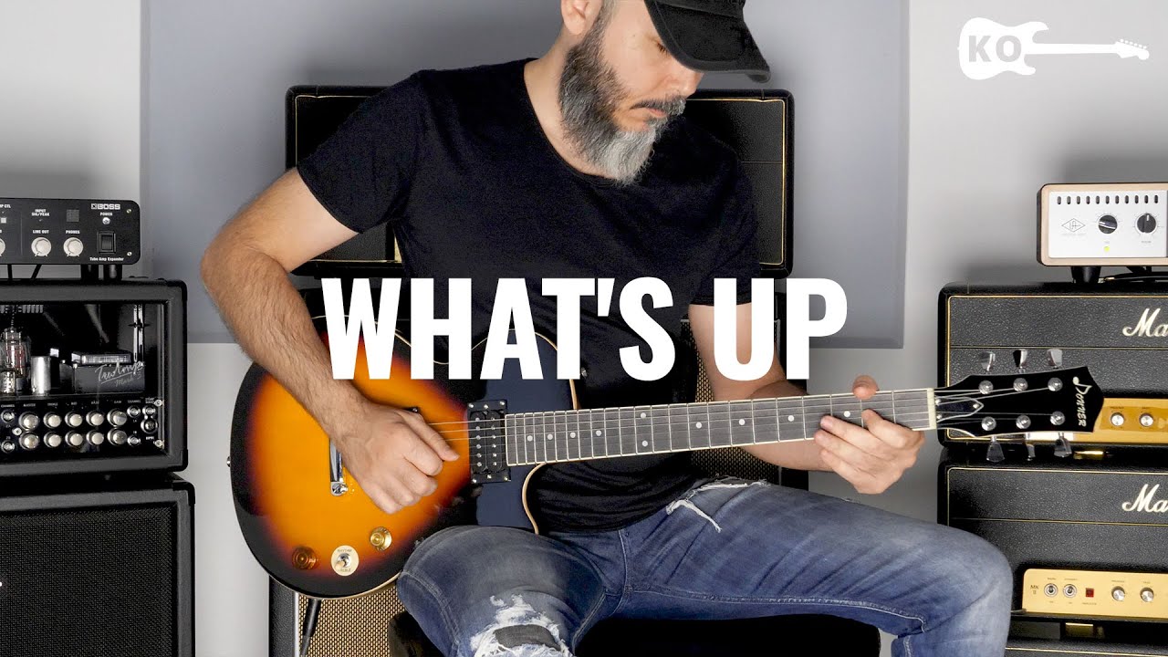 4 Non Blondes - What's Up - Electric Guitar Cover by Kfir Ochaion - Donner Guitars