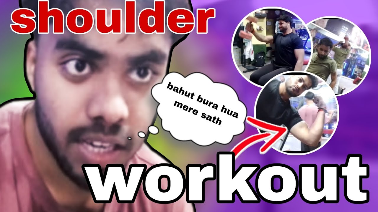 Heavy shoulder workout with sonu bhaiya 