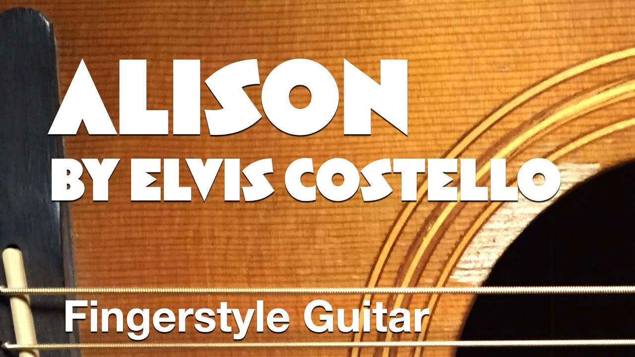 Michael J. Miles - Alison - Elvis Costello -  Solo Fingerstyle Acoustic Guitar