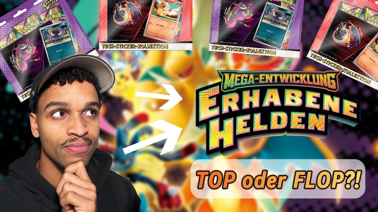 Wir öffnen das neue Set ERHABENE HELDEN👀🔥- Pokémon Blister Opening Deutsch