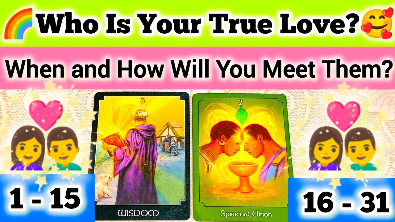 🦄🪩WHO IS YOUR TRUE LOVE?✨When And How meet them🧿WHO IS YOUR DESTINED PARTNER?🌈Timeless Tarot Reading