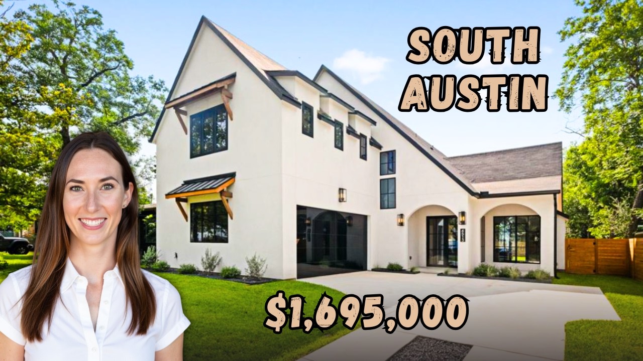 Touring A Brand New $1.69M Home In South Austin