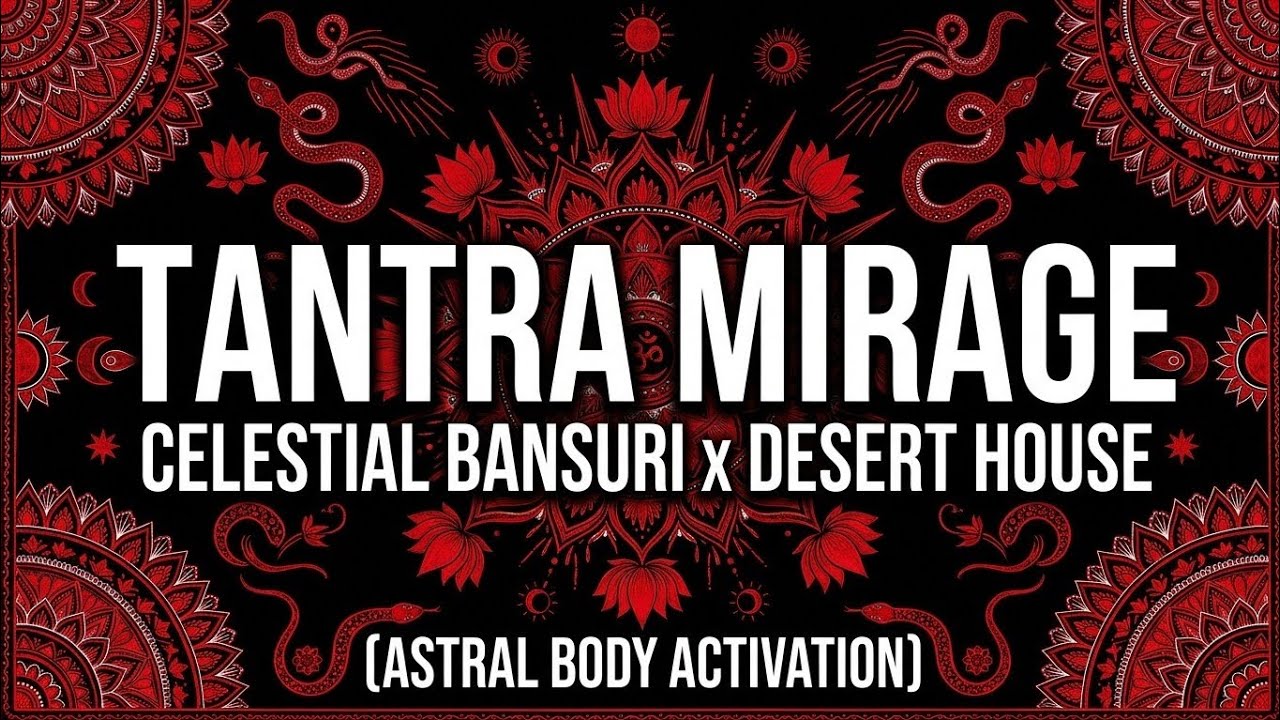 Bansuri & Desert House Mix | Deep Ethno-Tantra, Astral Travel Music, & Organic Downtempo