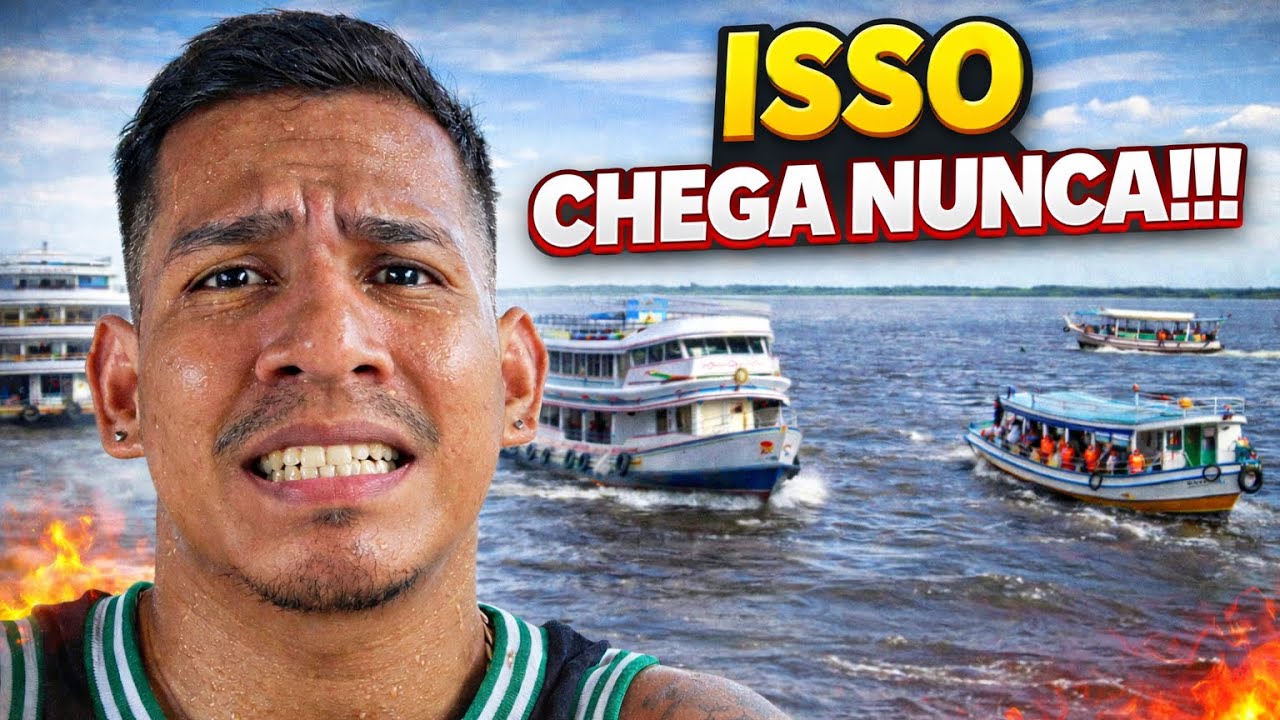 Viagem de 6 dias no barco!!  / VLOG