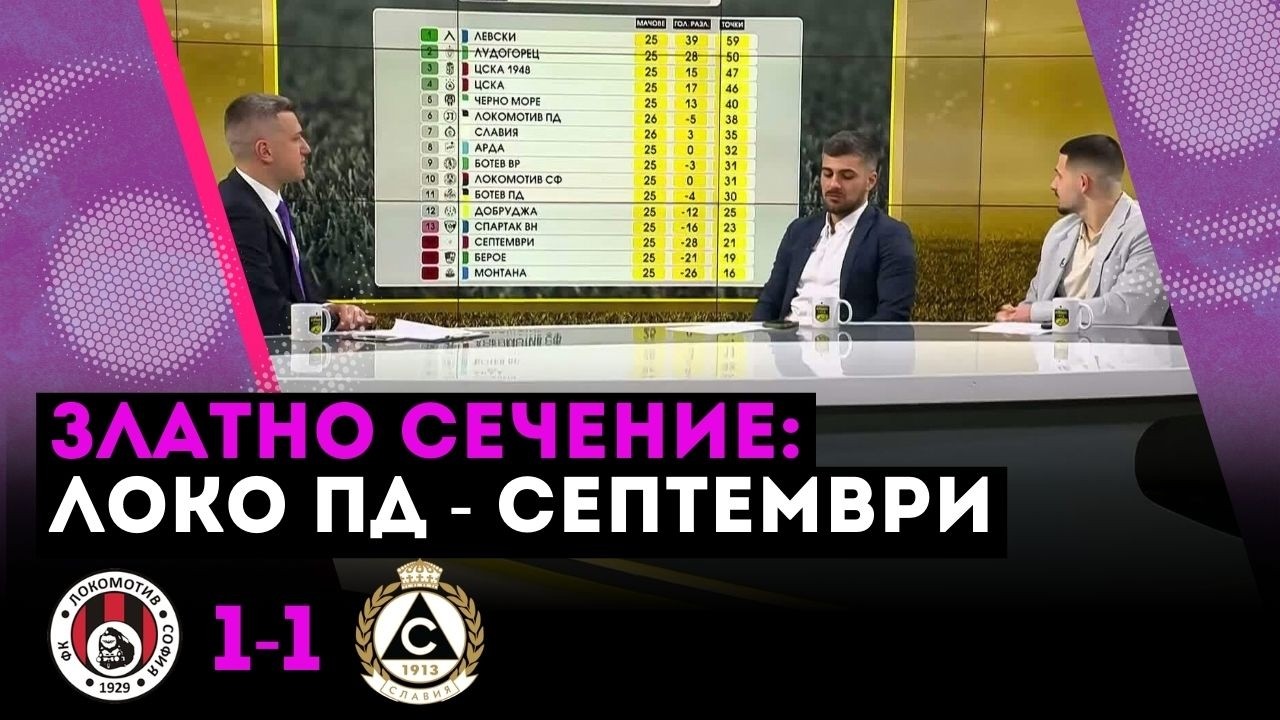 Златно сечение: Локомотив София - Славия